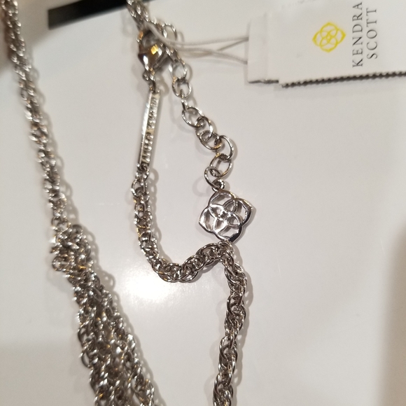 NWT Ivory Mother of Pearl Silver Rae Long Necklace - Picture 3 of 3